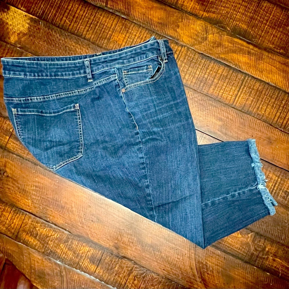 Lane Bryant Girlfriend Crop Jeans